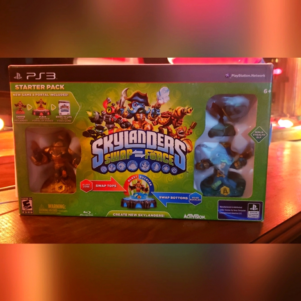 SKYLANDERS SWAP FORCE PS3 PLAY STATION NETWORK